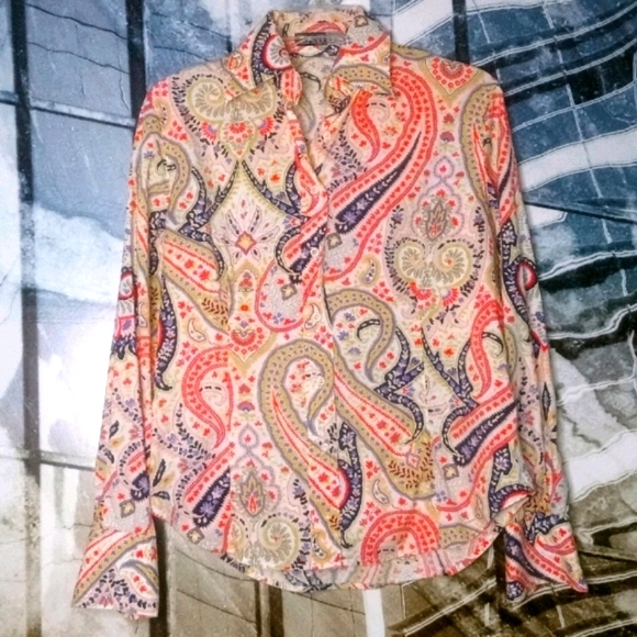 Vintage 1970s Paisley - Picture 1 of 5